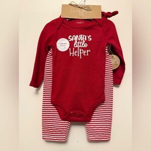 🎁Red Santa's Little Helper Onesie
